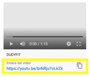 Cómo subir vídeos a DudyFit desde YouTube